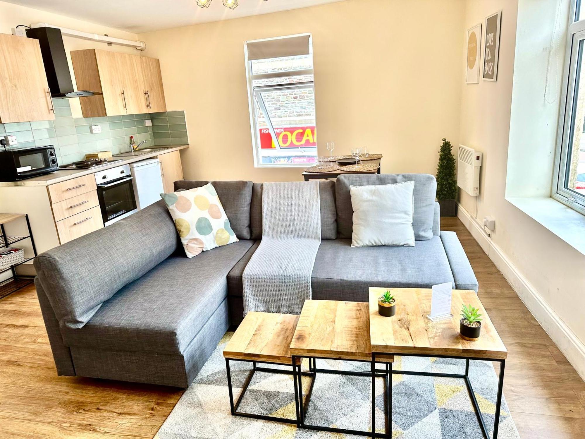 Апартаменты Dvmescape Flat1 Бристоль Экстерьер фото